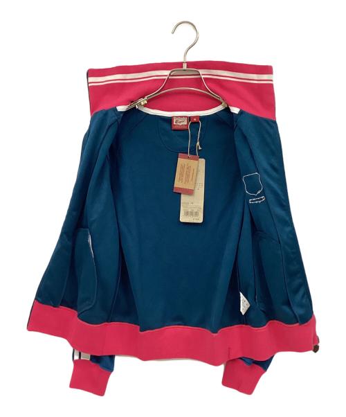 Onitsuka Tiger（オニツカタイガー）Onitsuka Tiger (オニツカタイガー) トラックジャケット ピンク×グリーン サイズ:M 未使用品の古着・服飾アイテム