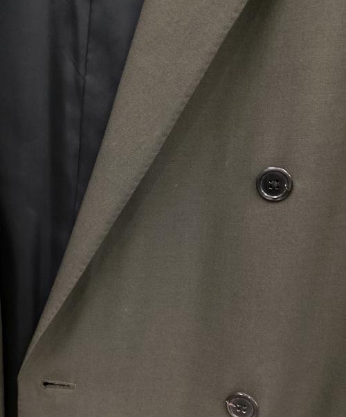 LAD MUSICIAN（ラッドミュージシャン）LAD MUSICIAN (ラッドミュージシャン) DOUBLE BREASTED SUPER BIG MAXI JACKET オリーブ サイズ:44の古着・服飾アイテム