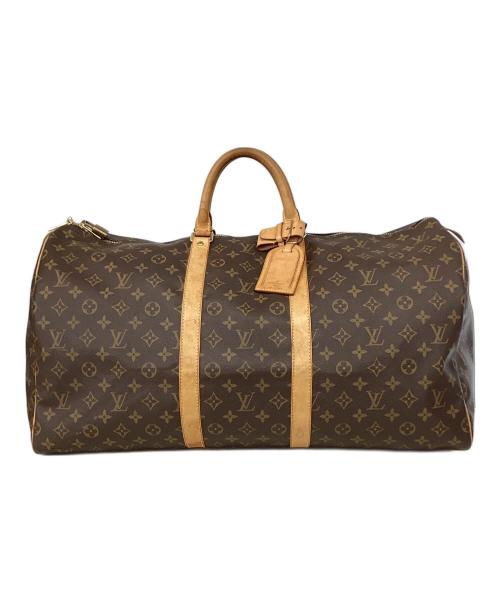 LOUIS VUITTON（ルイ ヴィトン）LOUIS VUITTON (ルイ ヴィトン) ルイヴィトン/モノグラム/キーポル55/M41424/トラベルバッグ ブラウンの古着・服飾アイテム
