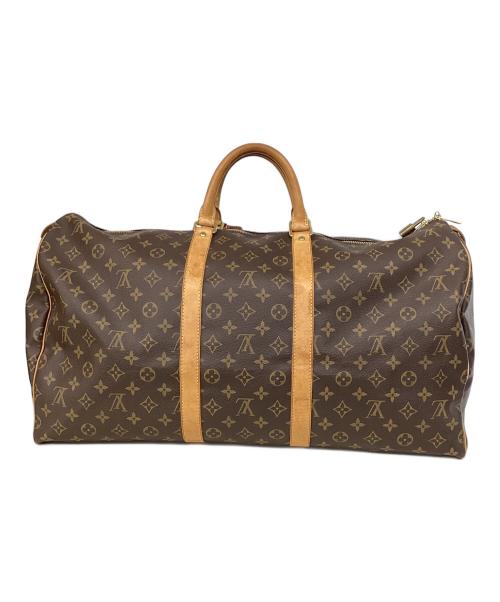 LOUIS VUITTON（ルイ ヴィトン）LOUIS VUITTON (ルイ ヴィトン) ルイヴィトン/モノグラム/キーポル55/M41424/トラベルバッグ ブラウンの古着・服飾アイテム