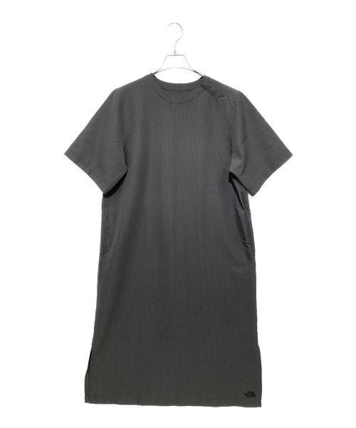 THE NORTH FACE（ザ ノース フェイス）THE NORTH FACE (ザ ノース フェイス) シアサッカーベントメッシュワンピース グレー サイズ:Lの古着・服飾アイテム