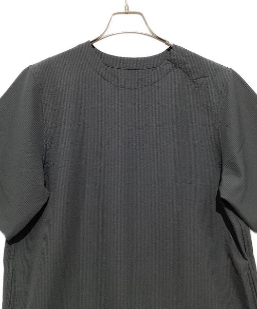 THE NORTH FACE（ザ ノース フェイス）THE NORTH FACE (ザ ノース フェイス) シアサッカーベントメッシュワンピース グレー サイズ:Lの古着・服飾アイテム