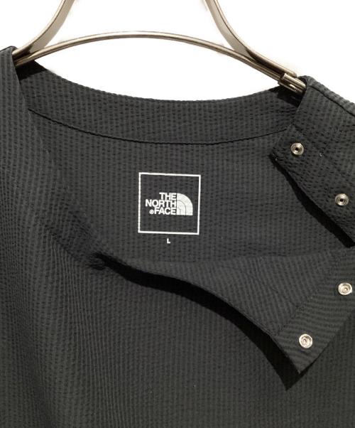 THE NORTH FACE（ザ ノース フェイス）THE NORTH FACE (ザ ノース フェイス) シアサッカーベントメッシュワンピース グレー サイズ:Lの古着・服飾アイテム