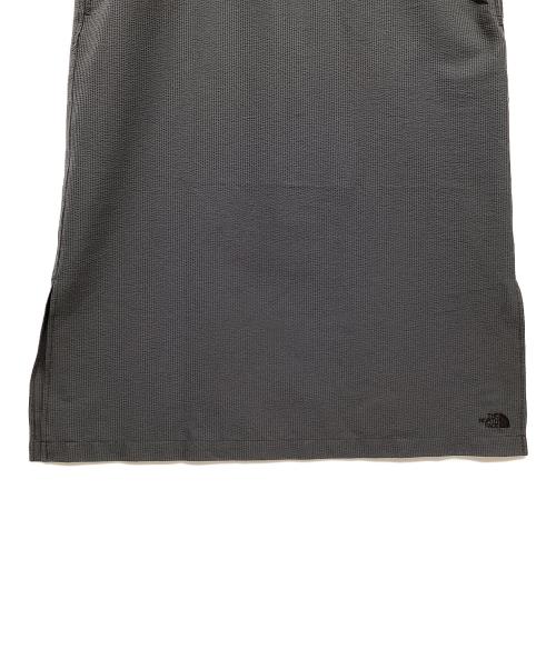 THE NORTH FACE（ザ ノース フェイス）THE NORTH FACE (ザ ノース フェイス) シアサッカーベントメッシュワンピース グレー サイズ:Lの古着・服飾アイテム