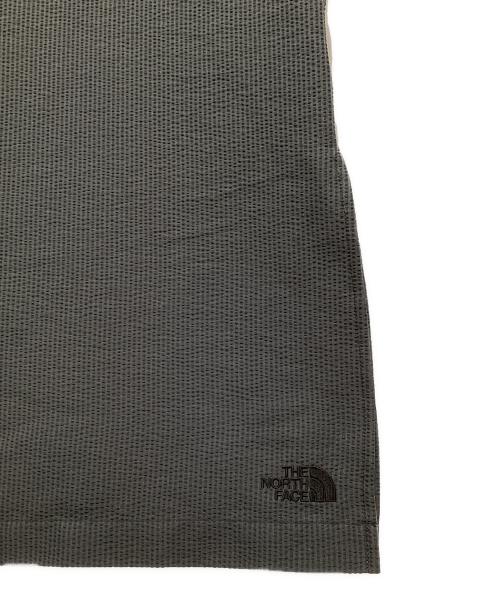 THE NORTH FACE（ザ ノース フェイス）THE NORTH FACE (ザ ノース フェイス) シアサッカーベントメッシュワンピース グレー サイズ:Lの古着・服飾アイテム