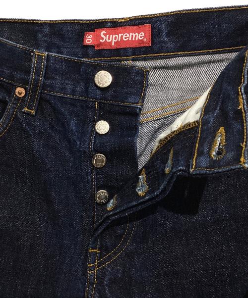 SUPREME（シュプリーム）SUPREME (シュプリーム) Rigid Slim Selvedge Jeans インディゴ サイズ:W30の古着・服飾アイテム