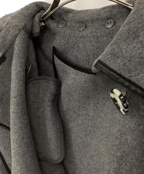 Snidel（スナイデル）Snidel (スナイデル) SWEET (スウィート) 新木優子 (アラキ ユウコ) ポンチョコート グレー サイズ:Fの古着・服飾アイテム