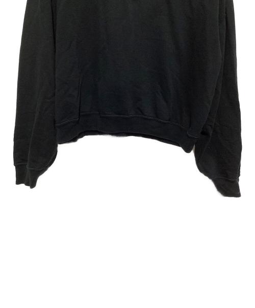 AURALEE（オーラリー）AURALEE (オーラリー) SUPER SOFT SWEAT BIG P/O PARKA ブラックの古着・服飾アイテム