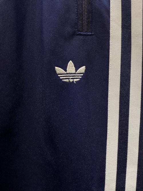 adidas（アディダス）adidas (アディダス) BECKENBAUER TRACKPANT ネイビー×スカイブルー サイズ:XLの古着・服飾アイテム