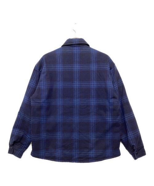 NEIGHBORHOOD（ネイバーフッド）NEIGHBORHOOD (ネイバーフッド) PLAID/C-JKT ネイビー×ブルー サイズ:Mの古着・服飾アイテム