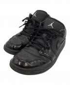 NIKEナイキ）の古着「NIKE AIR JORDAN 1 LOW SE」｜ブラック