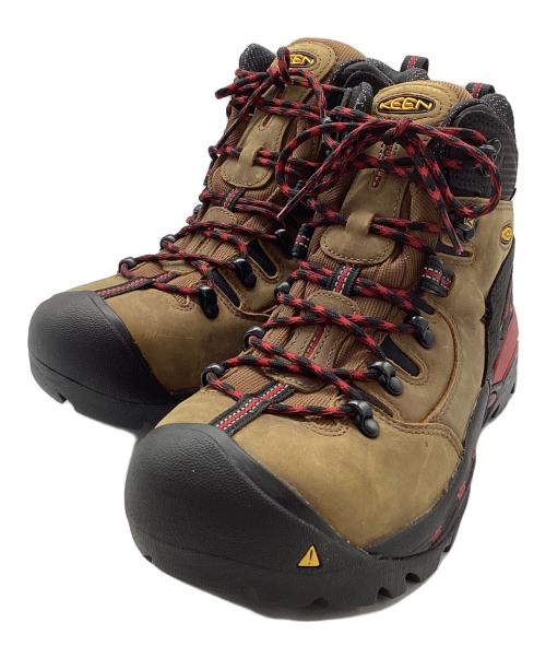 KEEN（キーン）KEEN (キーン) トレッキングシューズ ブラウン×ブラック サイズ:27の古着・服飾アイテム