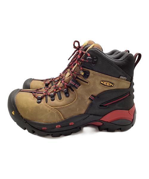 KEEN（キーン）KEEN (キーン) トレッキングシューズ ブラウン×ブラック サイズ:27の古着・服飾アイテム