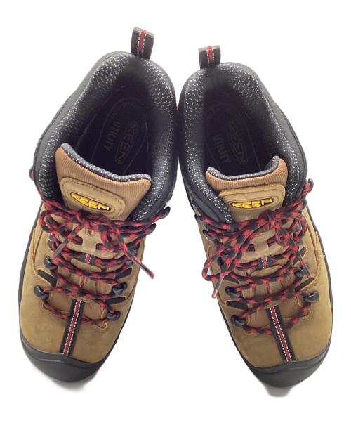 KEEN（キーン）KEEN (キーン) トレッキングシューズ ブラウン×ブラック サイズ:27の古着・服飾アイテム