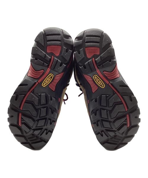 KEEN（キーン）KEEN (キーン) トレッキングシューズ ブラウン×ブラック サイズ:27の古着・服飾アイテム
