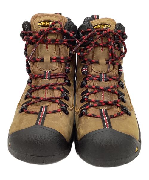 KEEN（キーン）KEEN (キーン) トレッキングシューズ ブラウン×ブラック サイズ:27の古着・服飾アイテム