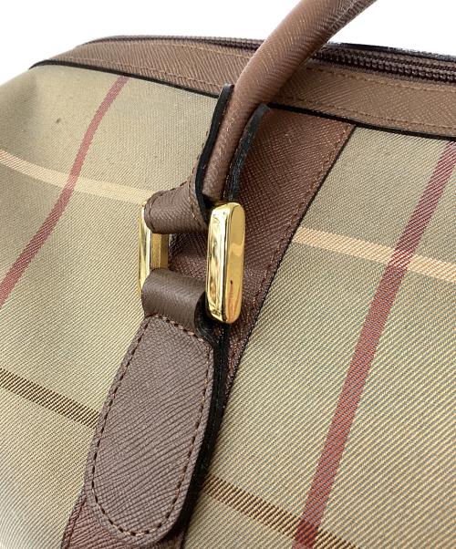 Burberry's（バーバリー）Burberry's (バーバリー) バーバリー/ボストンバッグ ブラウン×カーキの古着・服飾アイテム