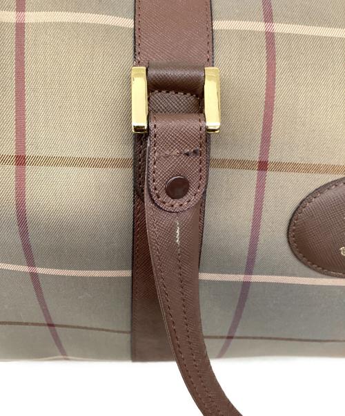 Burberry's（バーバリー）Burberry's (バーバリー) バーバリー/ボストンバッグ ブラウン×カーキの古着・服飾アイテム