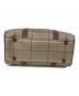 中古・古着 Burberry's (バーバリー) バーバリー/ボストンバッグ ブラウン×カーキ：16000円