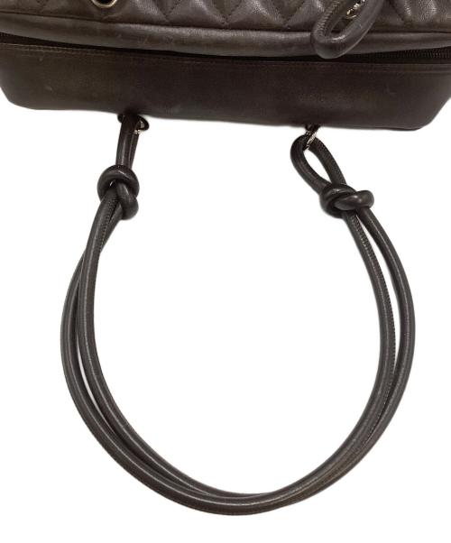 CHANEL（シャネル）CHANEL (シャネル) シャネル/カンボン/ハンドバッグ ブラウン×アイボリーの古着・服飾アイテム