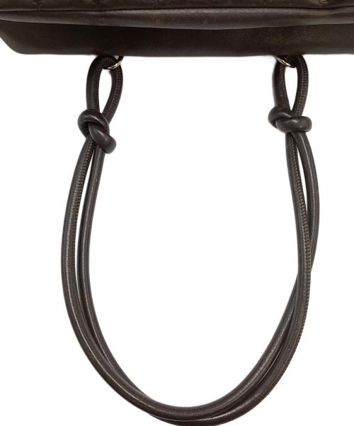 CHANEL（シャネル）CHANEL (シャネル) シャネル/カンボン/ハンドバッグ ブラウン×アイボリーの古着・服飾アイテム