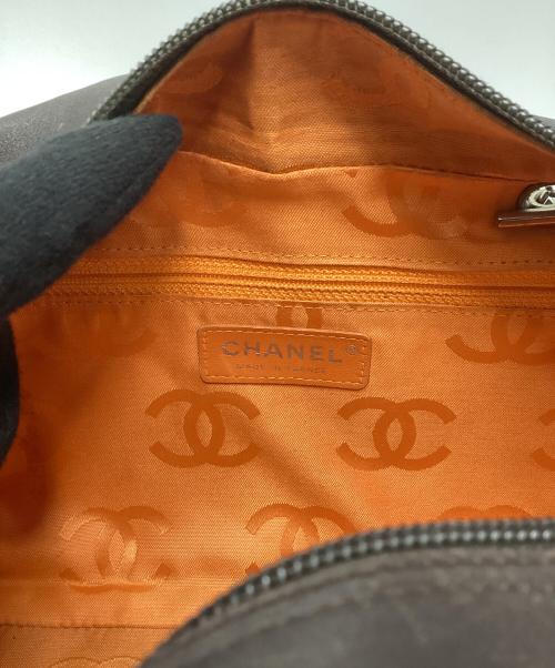 CHANEL（シャネル）CHANEL (シャネル) シャネル/カンボン/ハンドバッグ ブラウン×アイボリーの古着・服飾アイテム