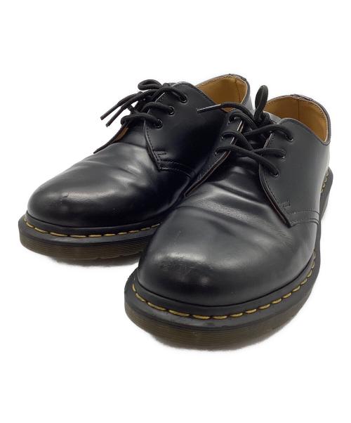 Dr.Martens（ドクターマーチン）Dr.Martens (ドクターマーチン) 3ホールシューズ ブラック サイズ:UK8の古着・服飾アイテム