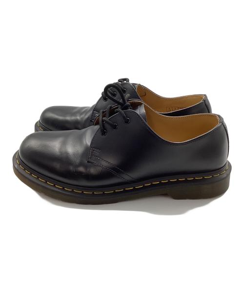 Dr.Martens（ドクターマーチン）Dr.Martens (ドクターマーチン) 3ホールシューズ ブラック サイズ:UK8の古着・服飾アイテム