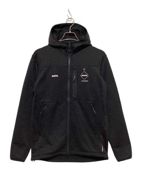 F.C.R.B.（エフシーレアルブリストル）F.C.R.B. (エフシーレアルブリストル) ジップパーカー ブラック サイズ:Lの古着・服飾アイテム