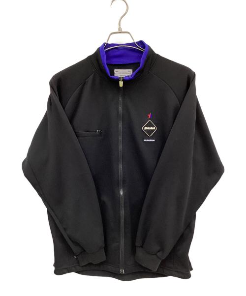 NIKE（ナイキ）NIKE (ナイキ) F.C.R.B. (エフシーレアルブリストル) トラックジャケット ブラック×ブルー サイズ:Ⅿの古着・服飾アイテム