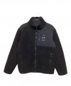 F.C.R.B.エフシーレアルブリストル）の古着「ポーラテックボアリバーシブルブルゾン」｜ブラック