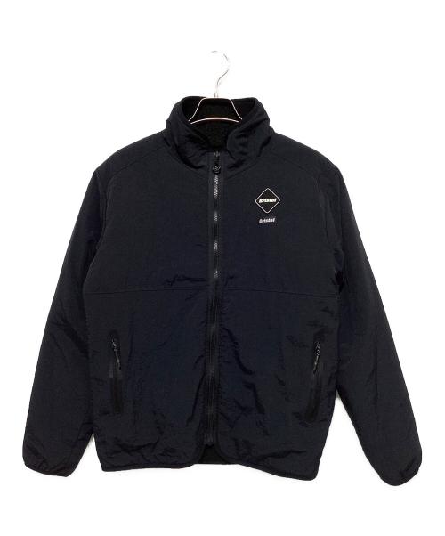 F.C.R.B.（エフシーレアルブリストル）F.C.R.B. (エフシーレアルブリストル) ポーラテックボアリバーシブルブルゾン ブラック サイズ:Sの古着・服飾アイテム