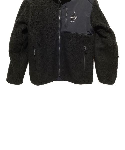 F.C.R.B.（エフシーレアルブリストル）F.C.R.B. (エフシーレアルブリストル) ポーラテックボアリバーシブルブルゾン ブラック サイズ:Sの古着・服飾アイテム