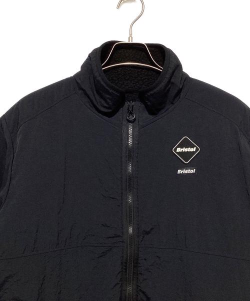 F.C.R.B.（エフシーレアルブリストル）F.C.R.B. (エフシーレアルブリストル) ポーラテックボアリバーシブルブルゾン ブラック サイズ:Sの古着・服飾アイテム