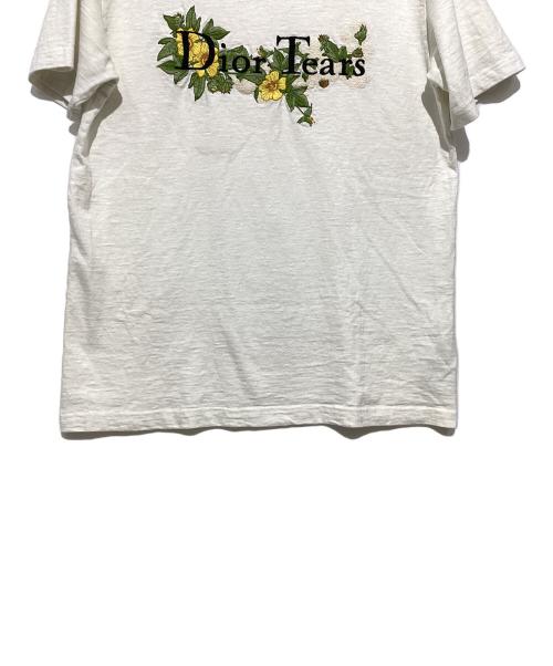 Christian Dior（クリスチャン ディオール）Christian Dior (クリスチャン ディオール) TEARS TEE ホワイト サイズ:Mの古着・服飾アイテム