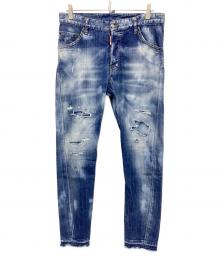 DSQUARED2（ディースクエアード）の古着「ダメージ加工デニムパンツ」