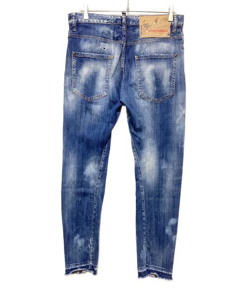 DSQUARED2（ディースクエアード）DSQUARED2 (ディースクエアード) ダメージ加工デニムパンツ サイズ:46の古着・服飾アイテム