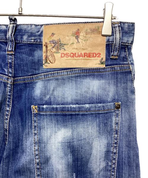 DSQUARED2（ディースクエアード）DSQUARED2 (ディースクエアード) ダメージ加工デニムパンツ サイズ:46の古着・服飾アイテム