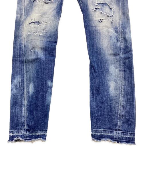 DSQUARED2（ディースクエアード）DSQUARED2 (ディースクエアード) ダメージ加工デニムパンツ サイズ:46の古着・服飾アイテム