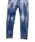 中古・古着 DSQUARED2 (ディースクエアード) ダメージ加工デニムパンツ サイズ:46：13000円