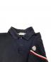 中古・古着 MONCLER (モンクレール) ポロシャツ ネイビー サイズ:L：6000円