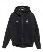 F.C.R.B.エフシーレアルブリストル）の古着「VENTILATION HOODY」｜ブラック