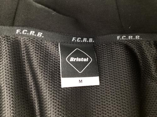 F.C.R.B.（エフシーレアルブリストル）F.C.R.B. (エフシーレアルブリストル) VENTILATION HOODY ブラック サイズ:Mの古着・服飾アイテム