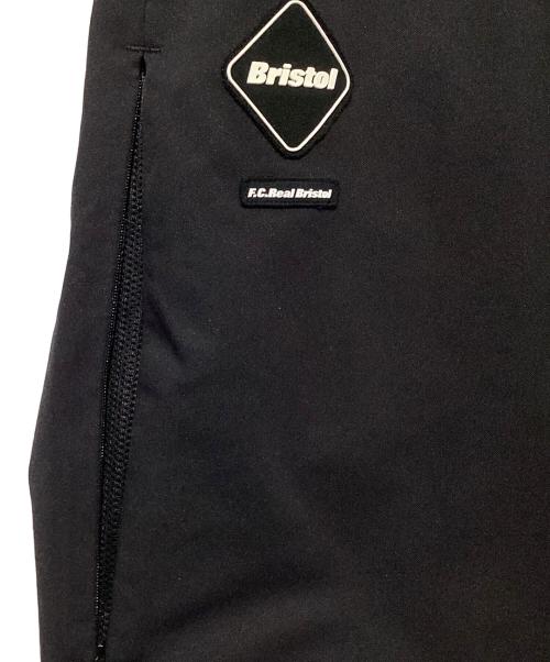 F.C.R.B.（エフシーレアルブリストル）F.C.R.B. (エフシーレアルブリストル) ロゴストレッチロングパンツ ブラック サイズ:XLの古着・服飾アイテム
