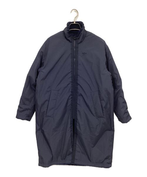 adidas（アディダス）adidas (アディダス) リバーシブルコート ネイビー サイズ:Mの古着・服飾アイテム