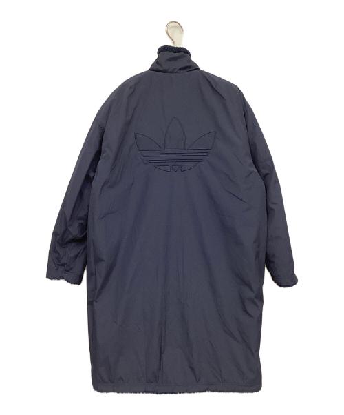 adidas（アディダス）adidas (アディダス) リバーシブルコート ネイビー サイズ:Mの古着・服飾アイテム