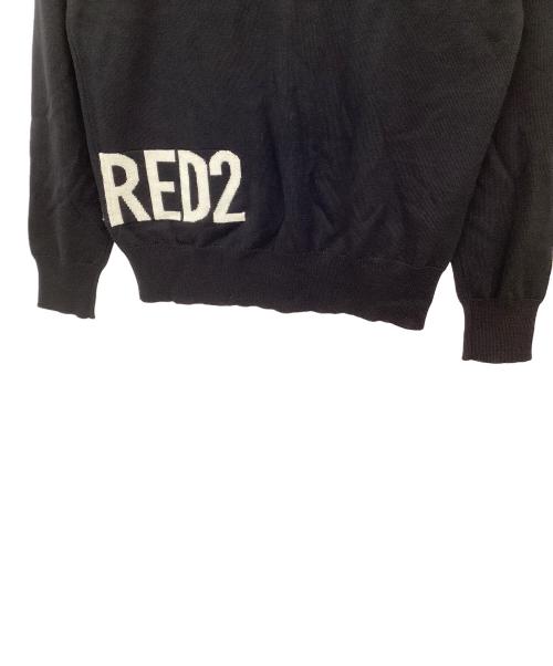 DSQUARED2（ディースクエアード）DSQUARED2 (ディースクエアード) クルーネックニット ブラック サイズ:XSの古着・服飾アイテム