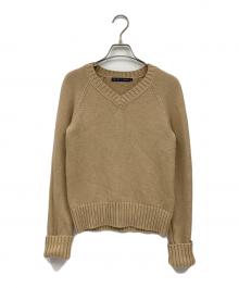 RALPH LAUREN（ラルフローレン）の古着「カシミヤ混セーター」｜ブラウン