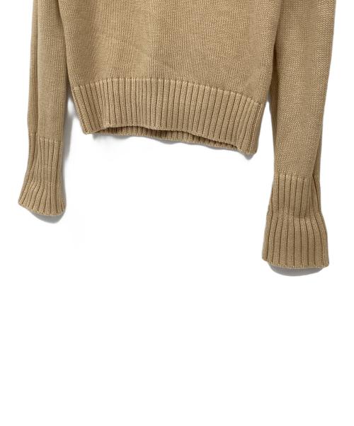 RALPH LAUREN（ラルフローレン）RALPH LAUREN (ラルフローレン) カシミヤ混セーター ブラウン サイズ:Lの古着・服飾アイテム