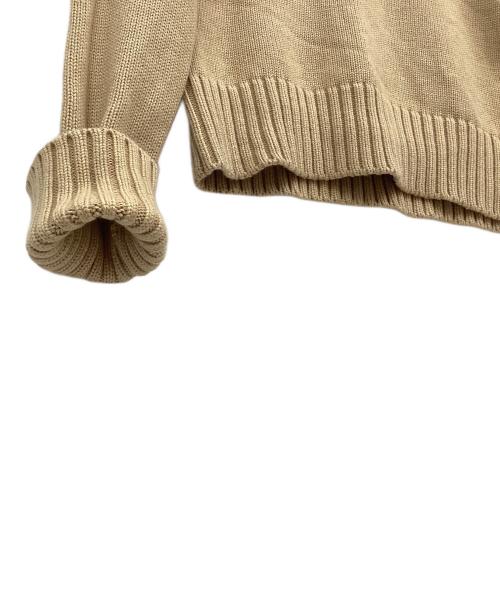 RALPH LAUREN（ラルフローレン）RALPH LAUREN (ラルフローレン) カシミヤ混セーター ブラウン サイズ:Lの古着・服飾アイテム